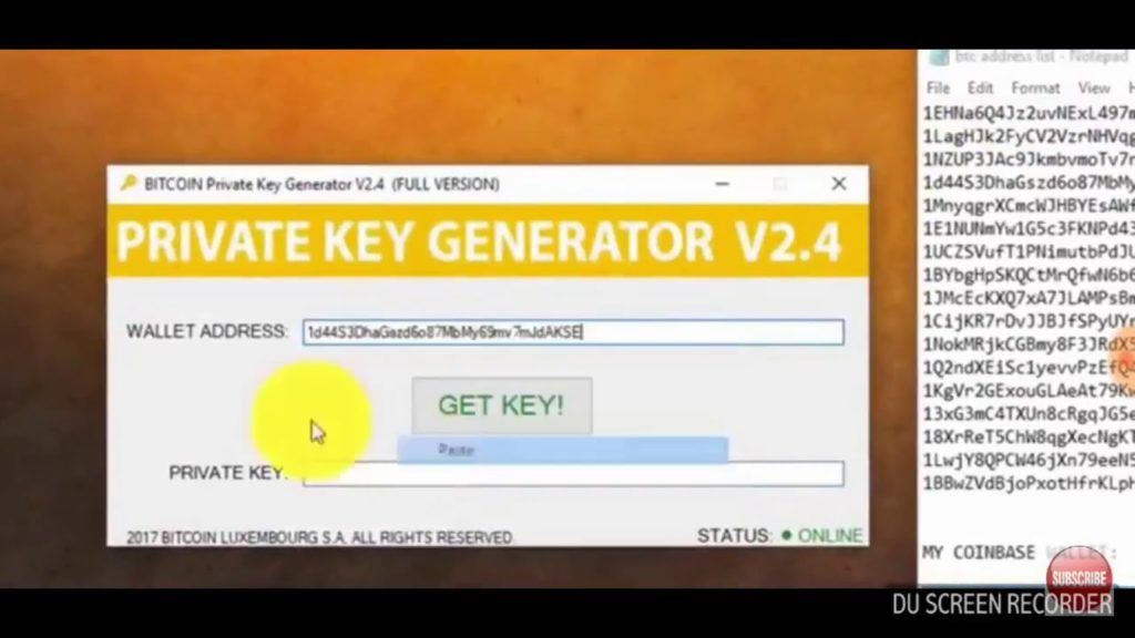 Generate Wallet From Private Key