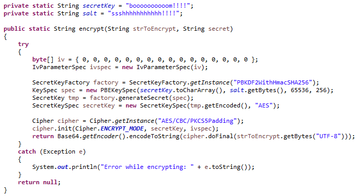 C Code Generate 256 Bit Encryption Key